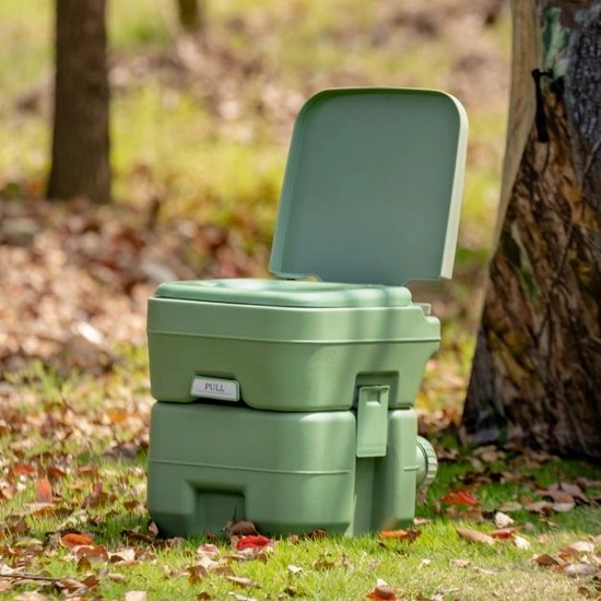 Laodikya Home Camping Toilet Travel Toilet Portable Portable Chemical Toilet 20L + 12L