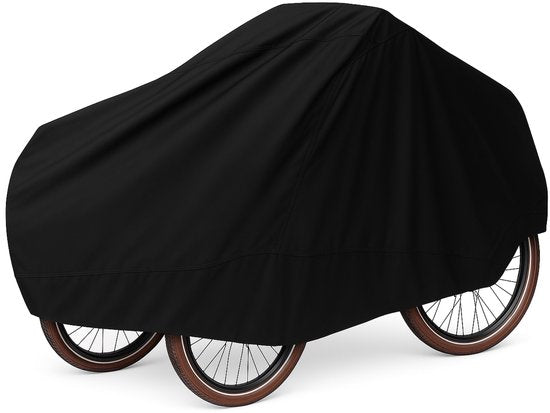 Bakfietshoes - 100% imperméable - Bakfiets - Housse de protection - Housses - Housse de pluie - Housse - Noir - Extra fort - Luft