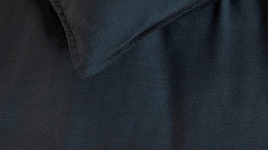 vtwonen Housse de couette Earth - Single - 140x200/220 - Dark Blue