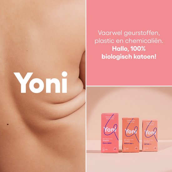 Tampons en coton biologique Yoni lourds 16 pièces