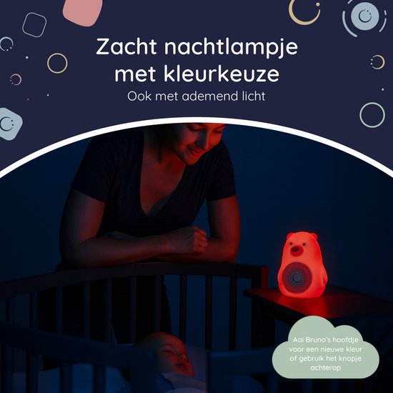 Numsy Bruno White Noise Machine Baby - Appareil à bruit blanc - 2025