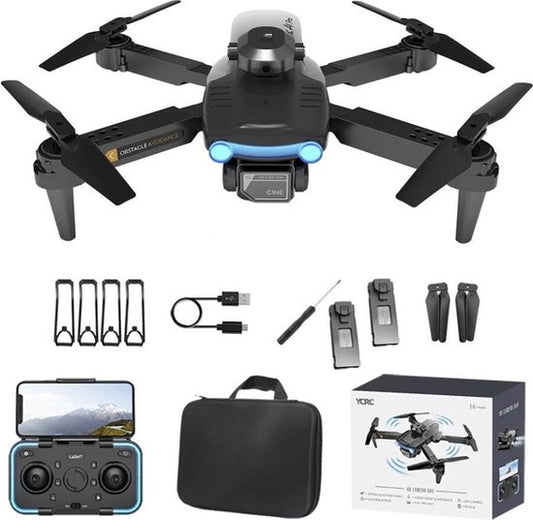 Dutch Wanted - Dronemission - Drone avec double caméra 4K - Noir