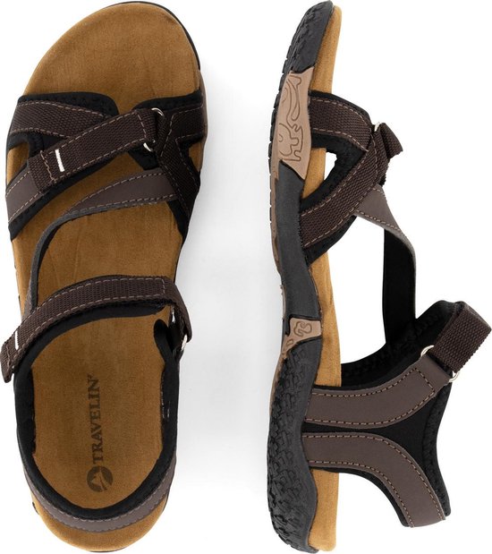 Travelin' Helsem Ladies - Sandales de marche - Marron