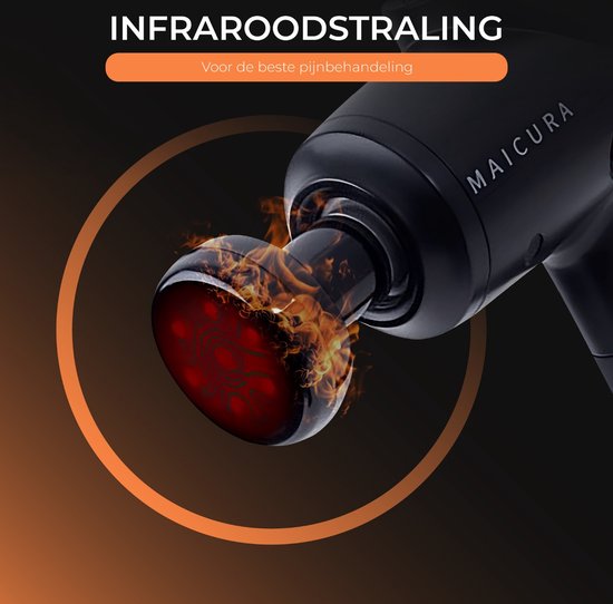Maicura PRO - Pistolet de massage - Professionnel - Appareil de massage - Pistolet de massage - Infrarouge