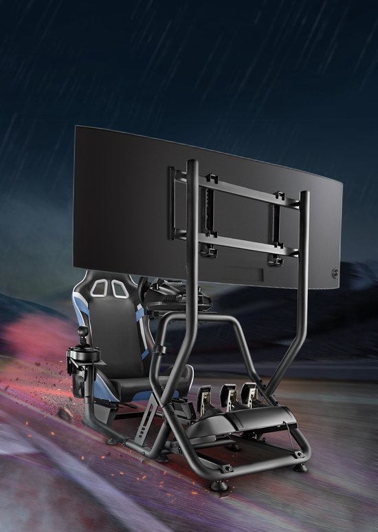 Siège de course simulateur de cockpit - entièrement réglable - siège de course
