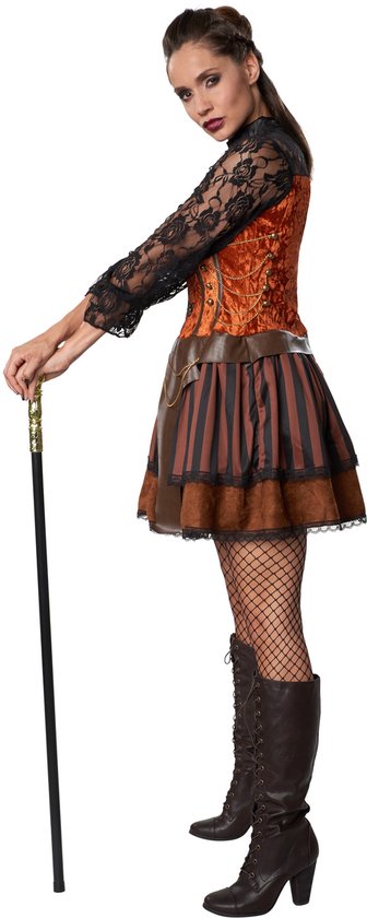 dressforfun - Steampunk comtesse M - costume de déguisement halloween dress up partywear carnaval costume partywear - 302311