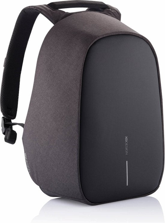 XD Design Bobby Hero XL - Sac à dos antivol pour ordinateur portable 21,5 litres - Noir - Résistant à l'eau - Avec port de charge USB - 17 pouces