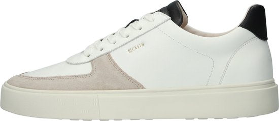 Blackstone CRAG RAGNER - DG522 White Black - Baskets (basses) - Hommes - Blanc - Taille : 42