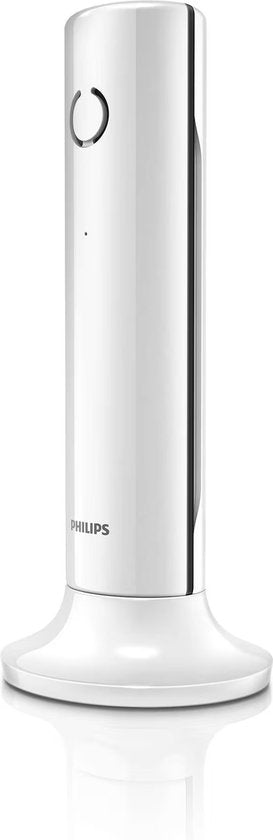 Téléphone domestique Philips Linea M4501W/01 - Téléphone DECT - 1 combiné - Blanc