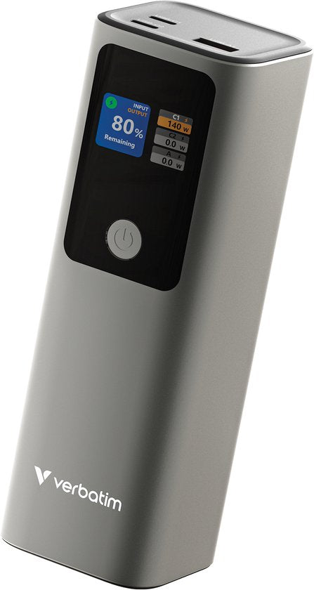 Verbatim Charge 'n' Go 27000mAh Power Bank 183W Grey