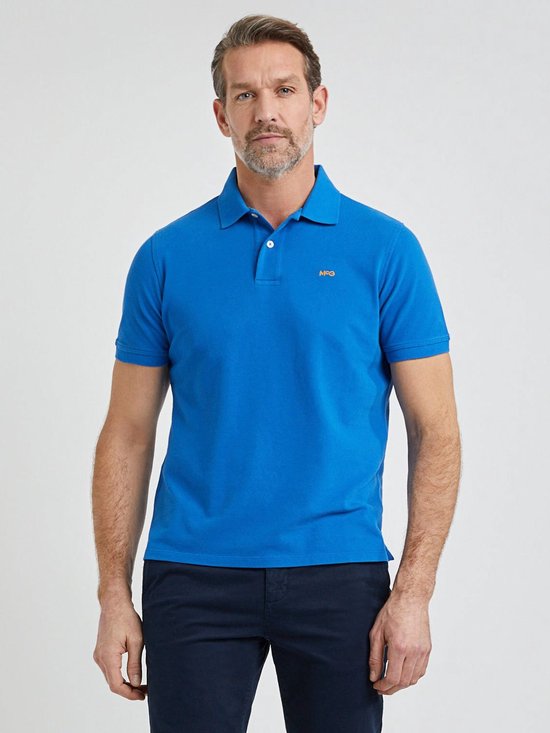Polo McGregor Piqué Bleu Cobalt - Taille L - Homme