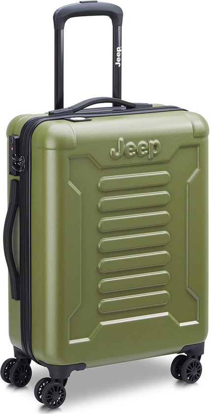 Jeep Hand Luggage Suitcase Slim 55 cm Avocado