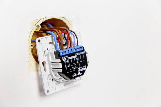 Shelly Shelly Plus 2PM Actionneur de mesure à commutation WiFi, Bluetooth