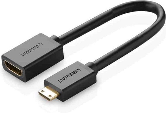 Câble adaptateur HDMI vers Mini HDMI - 4K 60 Hz - 22 cm