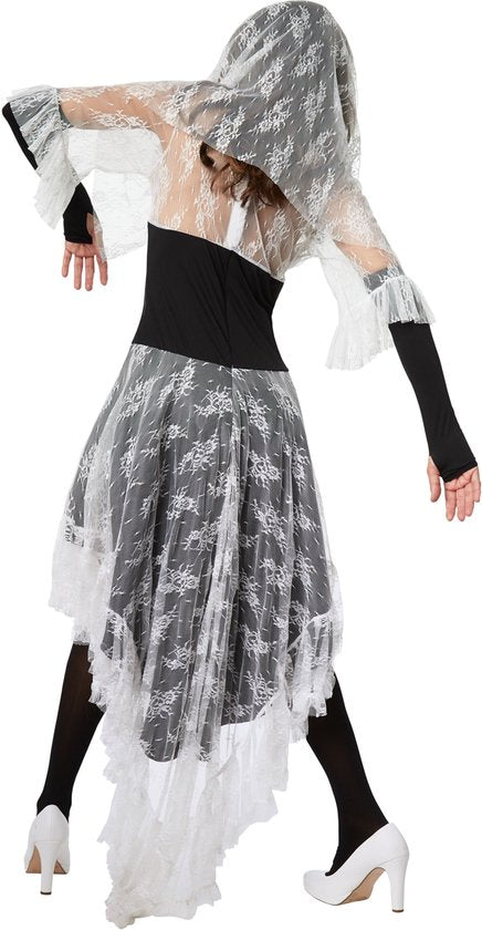 Dressforfun Creepy skeleton bride L - déguisement halloween dress up partywear carnaval costume carnaval party dress - 302007