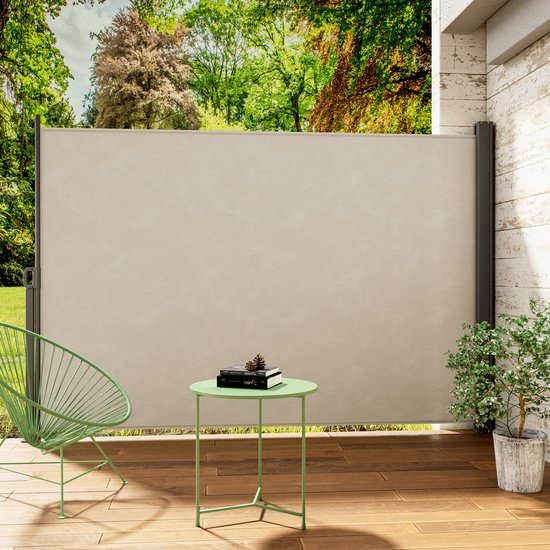 Paravent Casaria Nosara - 180x300cm extensible - Crème