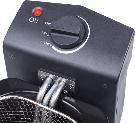 Tristar Fryer FR-6919 - Friteuse petite - Friteuse 2 litres - 800W - Friteuse de camping - acier inoxydable