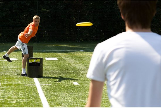 KanJam Original Game Set - Jeu de frisbee pour l'intérieur et l'extérieur - Recyclé
