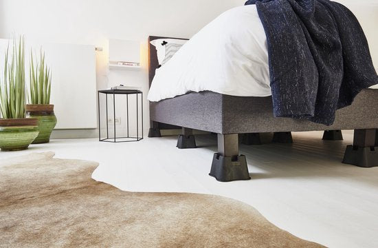 VITILITY Rehausseur de meubles - petit - Aide au lit - Rehausseur de chaise - Rehausseur de lit - Noir