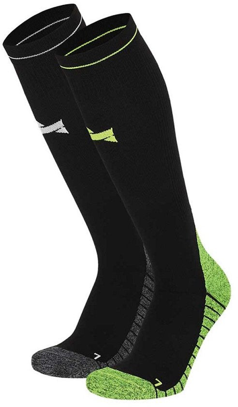 Xtreme Sockswear Compression Socks Running - 2 paires de chaussettes de course - Multi Black - Chaussettes de compression - Taille 45/47