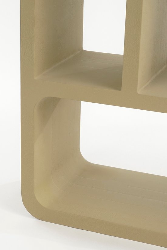 Mica Decorations Armoire murale Frati - L60 x L15 x H38 cm - MDF - FSC 100% - Taupe