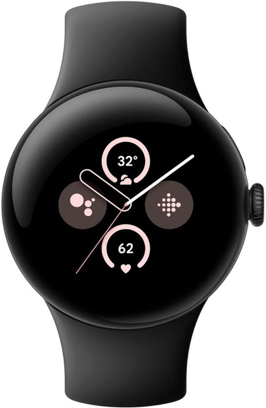 Google Pixel Watch 2 - Smartwatch, suivi santé et fitness, étanche 5 ATM, Obsidian