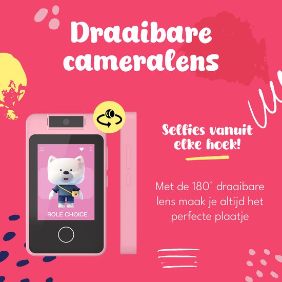 Denver Lecteur MP3/MP4 - Enfants - Jeux - Appareil photo - Enregistreur vocal - KMP284