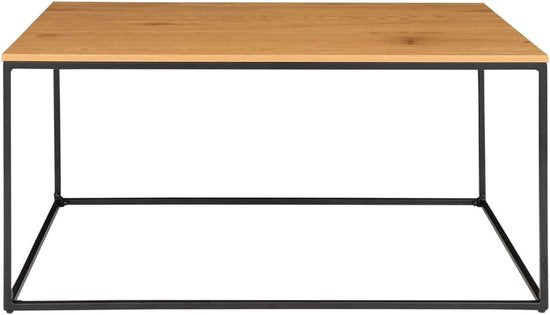 Maison-Table basse nordique-Avery-oak-coloré-et-noir