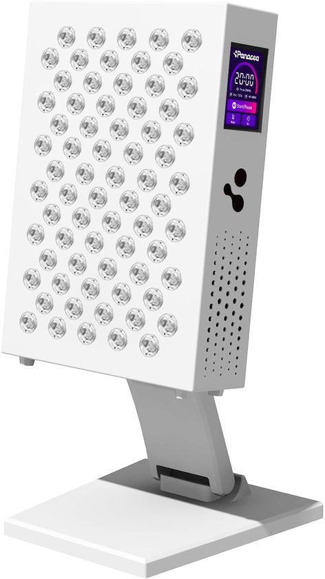 Panacea Red Light Therapy Lampe à infrarouge Soins de la peau - Collagène - Rajeunissement de la peau - Douleurs musculaires - Meilleur sommeil - Circulation - Fibromyalgie - Luminothérapie