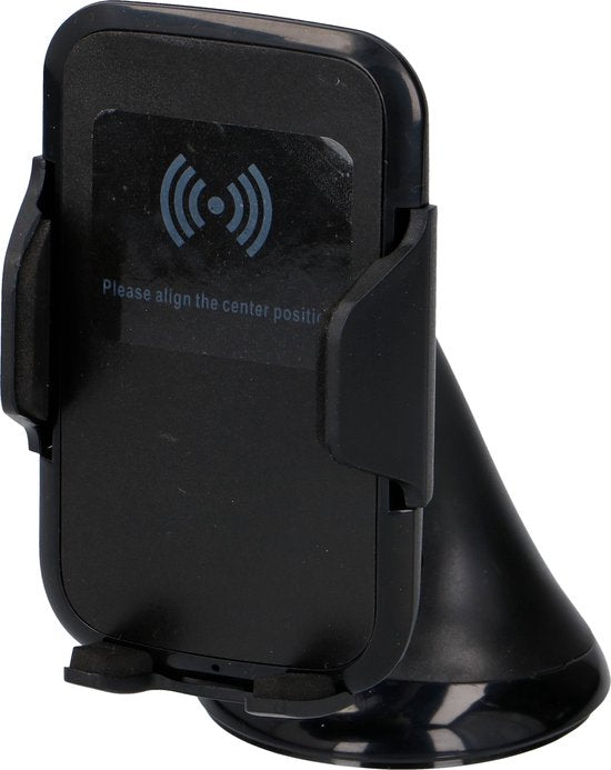 Support de téléphone All Ride - Chargement sans fil - Universel - 5W - 5V/1A - Noir