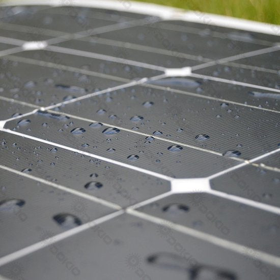 Panneau solaire - Panneau solaire flexible - Panneau solaire campeur - Panneau solaire portable - Durable - Ecologique - 100x 50 cm