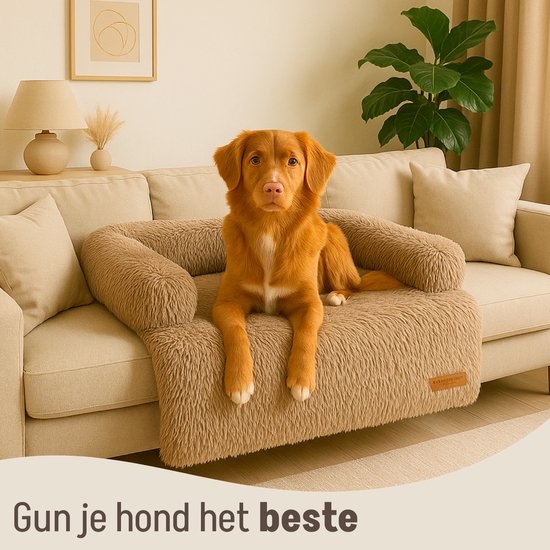 By Cee Cee Original Dog Rug Bench - Panier pour chien - Premium - Entièrement zippé - Mocha - 102x90 - Taille L