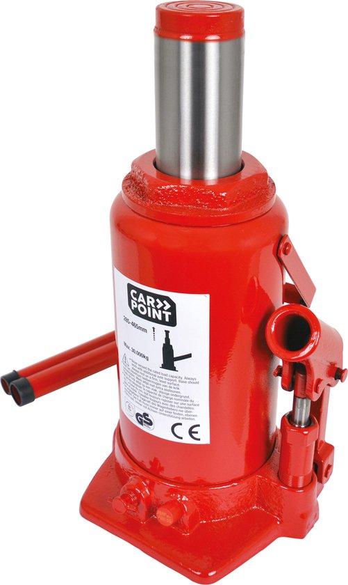 Carpoint Hydraulic Pot Jack 30 Ton | Jack 30,000KG pour voiture, caravane, remorque