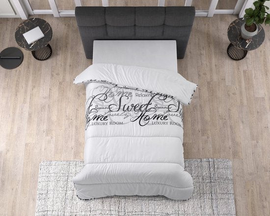 Couette Sleeptime sans housse - Couette imprimée - Couette colorée - Couette imprimée - 200x200 cm - White