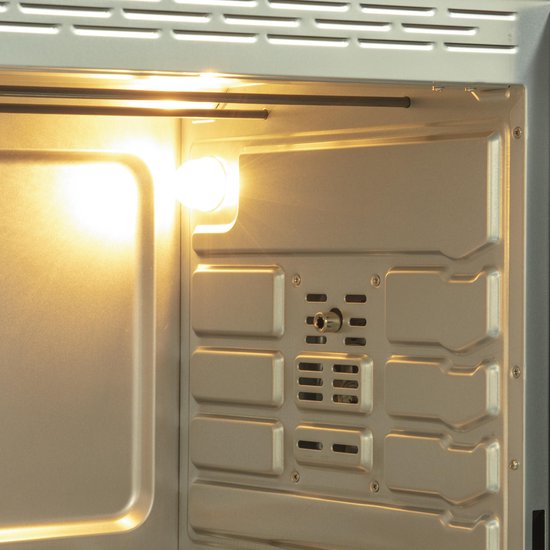 Inventum OV607B - Four à convection indépendant - Brûleur rotatif - 60 litres - 2000 watts - 6 programmes - Noir
