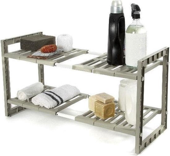 Compactor Armoire à évier à rayonnages extensible