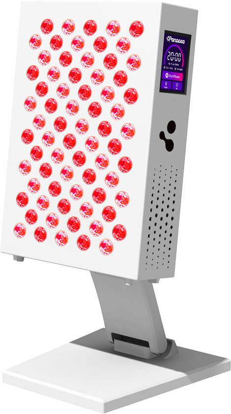 Panacea Red Light Therapy Lampe à infrarouge Soins de la peau - Collagène - Rajeunissement de la peau - Douleurs musculaires - Meilleur sommeil - Circulation - Fibromyalgie - Luminothérapie