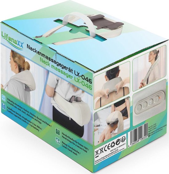 Lifenaxx LX-046 Massage de la nuque 10 W Beige