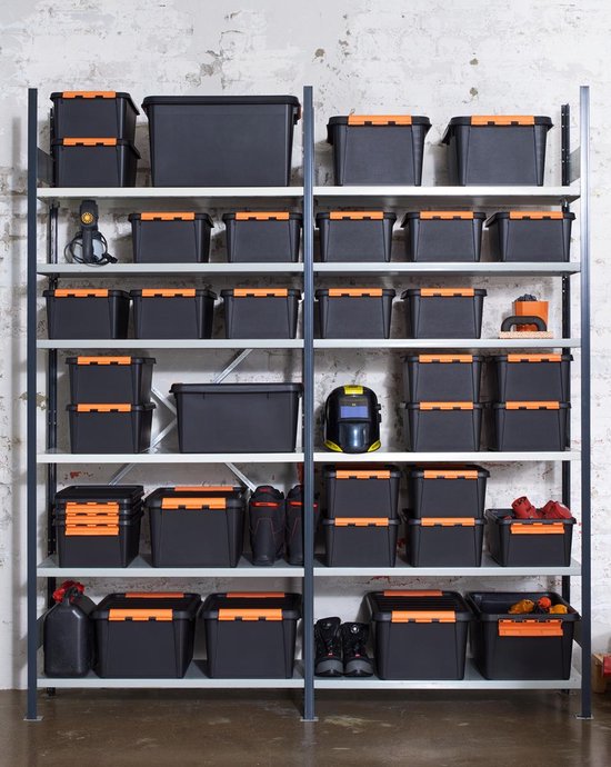 SmartStore™ Pro 31 Boîte de stockage 32L noir - Empilable et emboîtable - Approuvé pour les aliments - Boîte de stockage.
