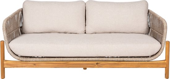 House Nordic Terracina Lounge Sofa Acacia/Beige