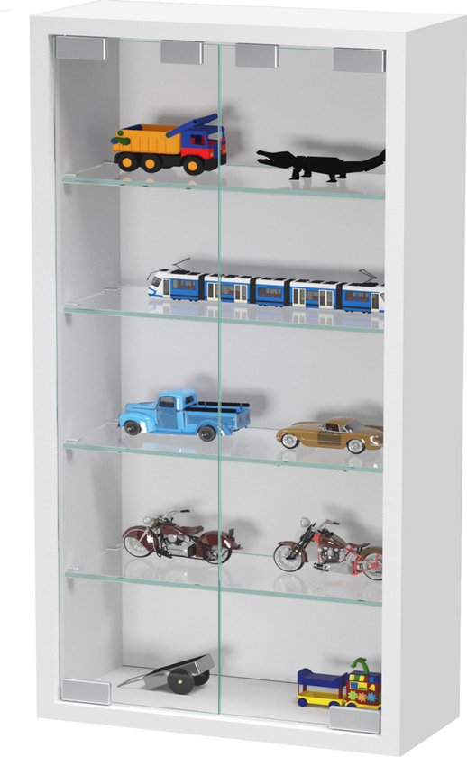Vitrine murale suspendue debout - 30 x 60 x 13 cm