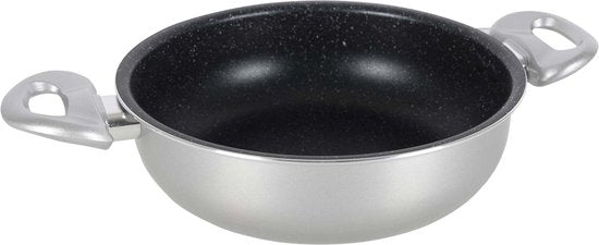 Gimex Ensemble de casseroles et poêles - Induction - Argent - 9 pièces