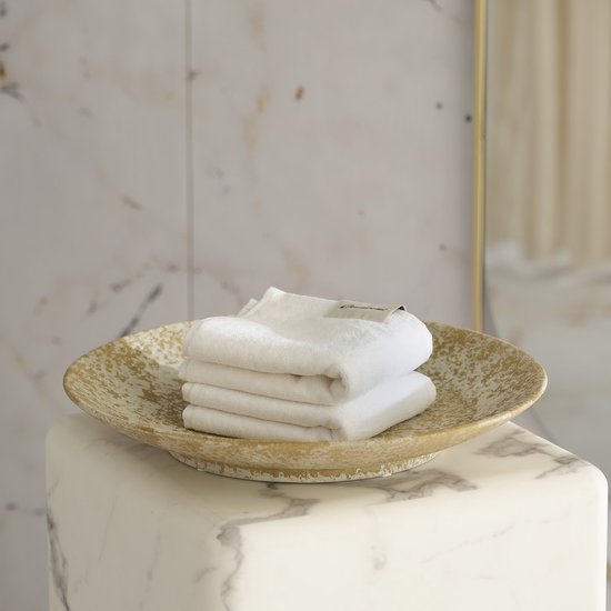 Sundays Cinderella Serviettes d'invités - Serviettes d'invités - Lot de 2 - 30x50cm - Blanc