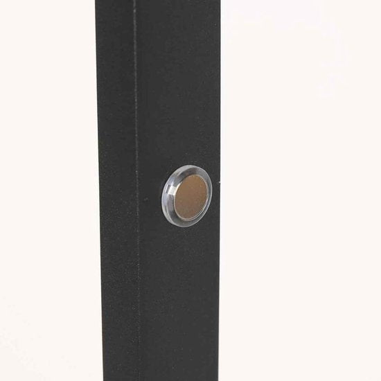 Steinhauer - lampadaire - Ringlux - noir - métal - Ø 25cm - LED - 4138ZW