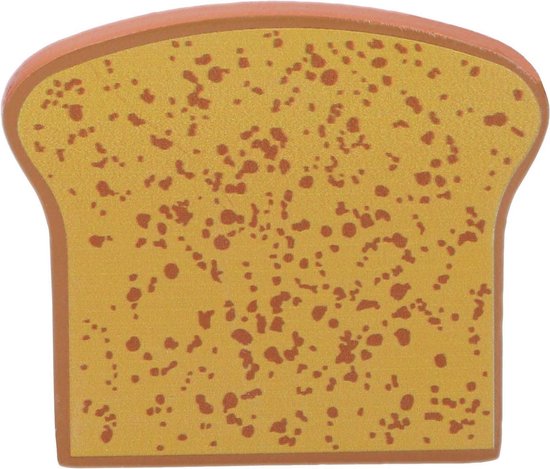 Marionette - Set de grille-pain en bois - 7 pièces - 1 set