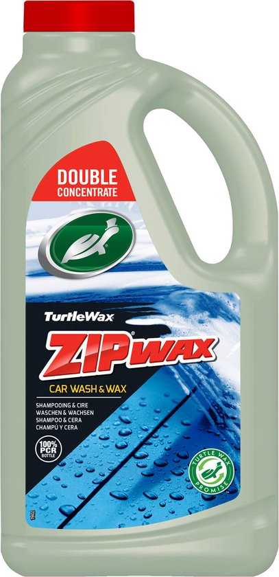 Turtle Wax 54142 Zip Wax Shampoo Double Concentrated 1 Liter