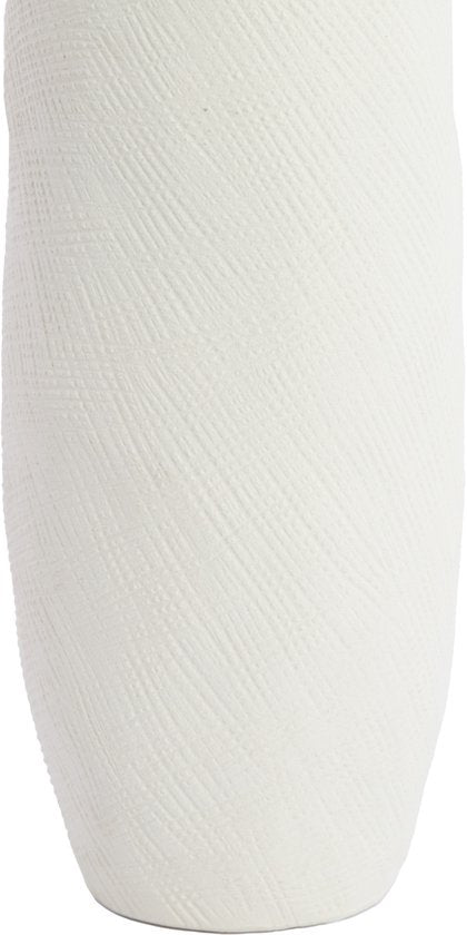 Light & Living Vase MESA en céramique crème - 19,5x19x92 cm