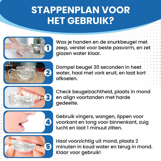 Dispositif anti-ronflement – PurelyGoods® – Ajustable – Nouveau modèle – Pour hommes et femmes