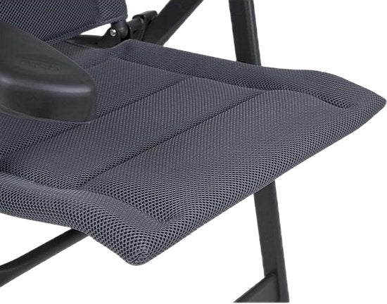 Crespo - Chaise de plage - M - AP/237 - Air-Deluxe - Compact - Gris - Modèle 2025