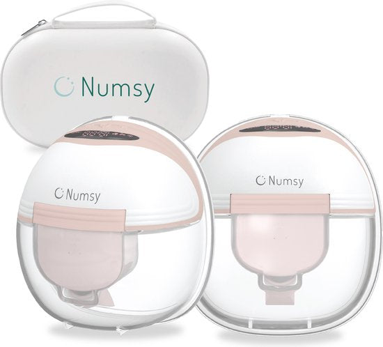 Tire-lait électrique Numsy mains libres - sans fil - sans BPA - double